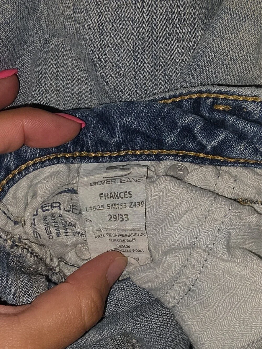 Silver Jeans Light Wash Flare Jeans